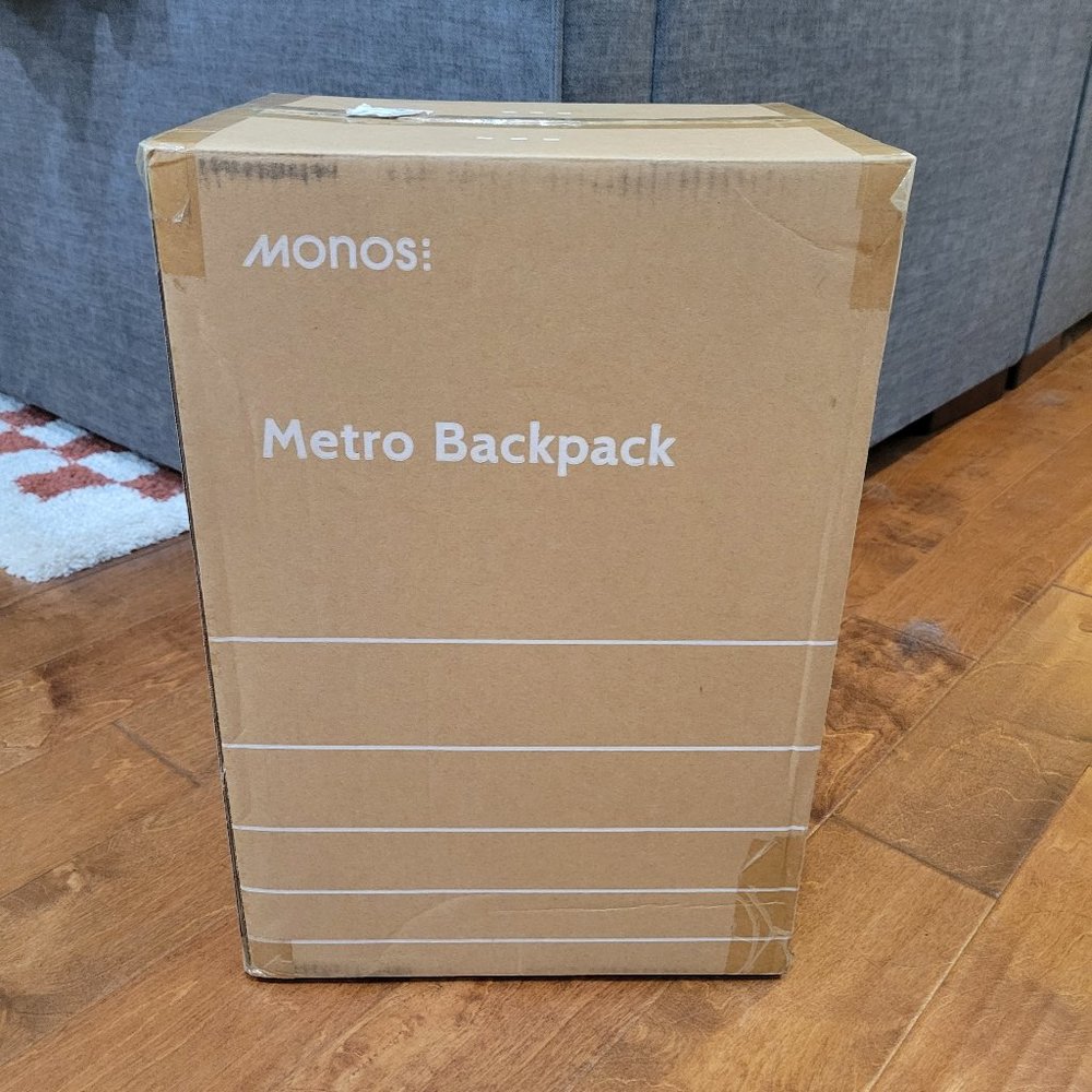 Monos Canvas & Leather Backpack Forest Green